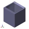 Box with Inner Flanges - Small